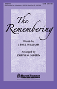 Remembering SATB choral sheet music cover